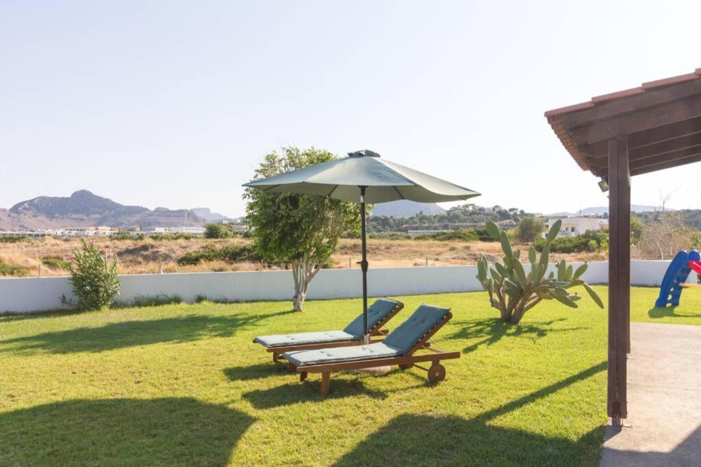 Renes Paradise Seahome - Afandou Beach, Rhodes Kolymbia Luaran gambar